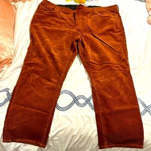 Sonoma women’s size 24 burnt orange corduroy pants! Worn twice! Great condition!